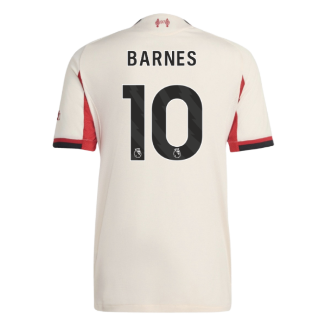 Pro-Grade Liverpool Barnes 10 2025 2025-2026 Liverpool Authentic Aw...