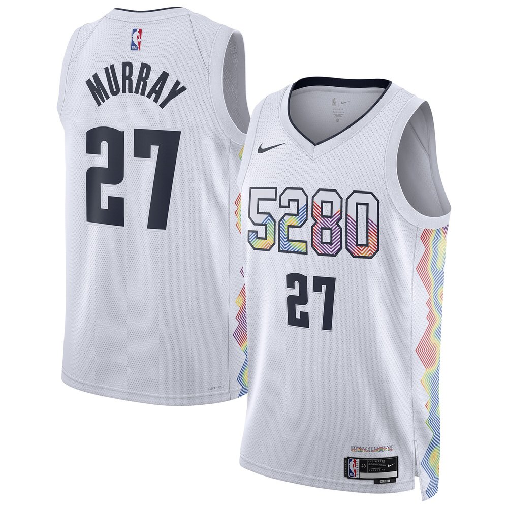 Denver Nuggets Jersey - White City Edition - Fan Favorite