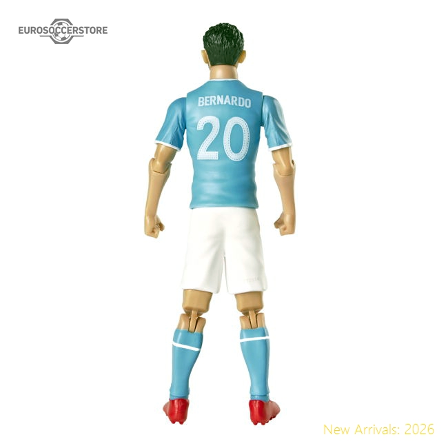 Authentic Manchester City Fc Bernardo Silva 20cm Action Figure
