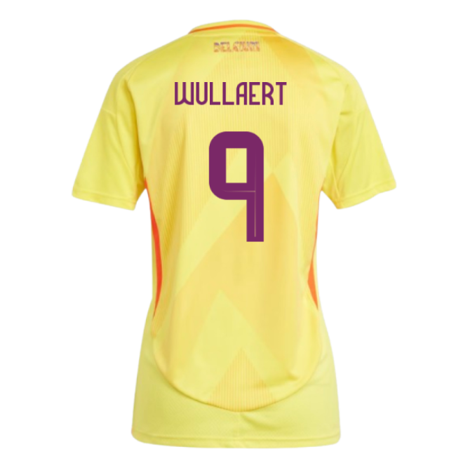 2025-2026 Season Belgium Away Women's (Wullaert 9)
