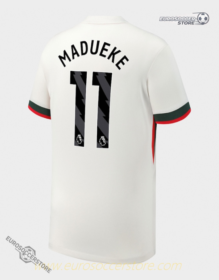 Chelsea 25-26 Season Away Jersey with MADUEKE 11 Printing