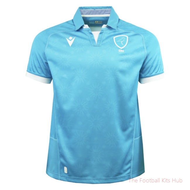 Fan Edition Pro Uruguay Home Rugby 2025-2026 Shirt (Your Name)