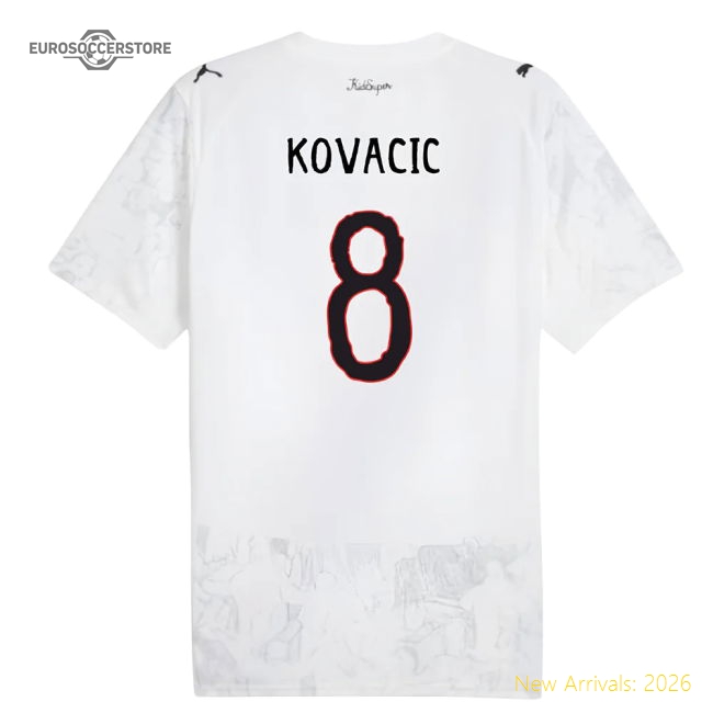 2025-2026 KIDSUPER x Manchester City CWC Shirt (White) (Kovacic 8)