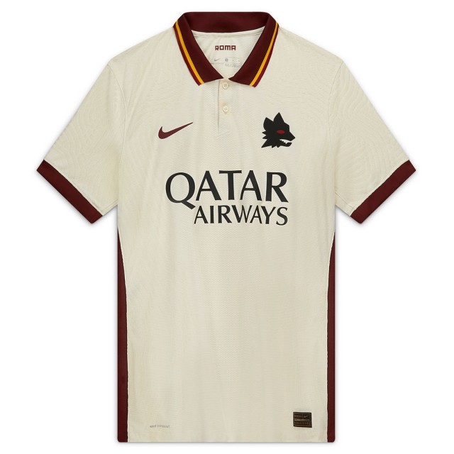 AS Roma 20-21 Away White 99 KLUIVERT Shirt - Official Replica 10175