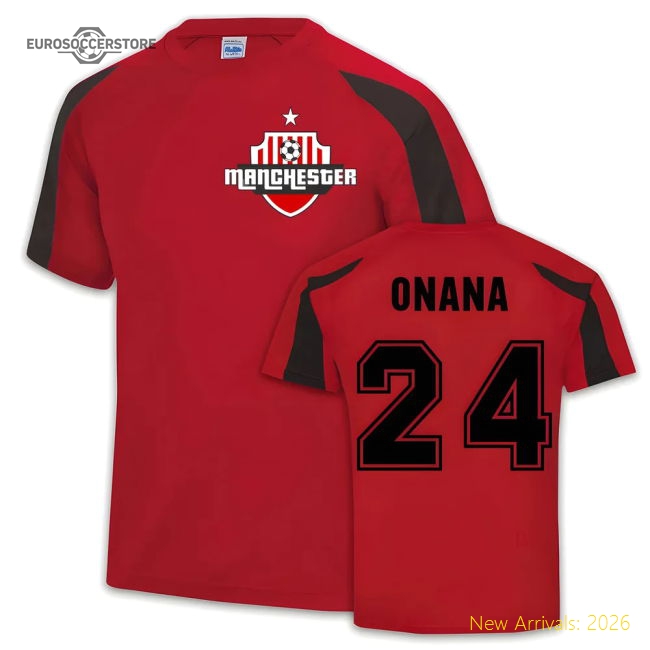 Professional Man United Sports Training Jersey Andre Onana 24