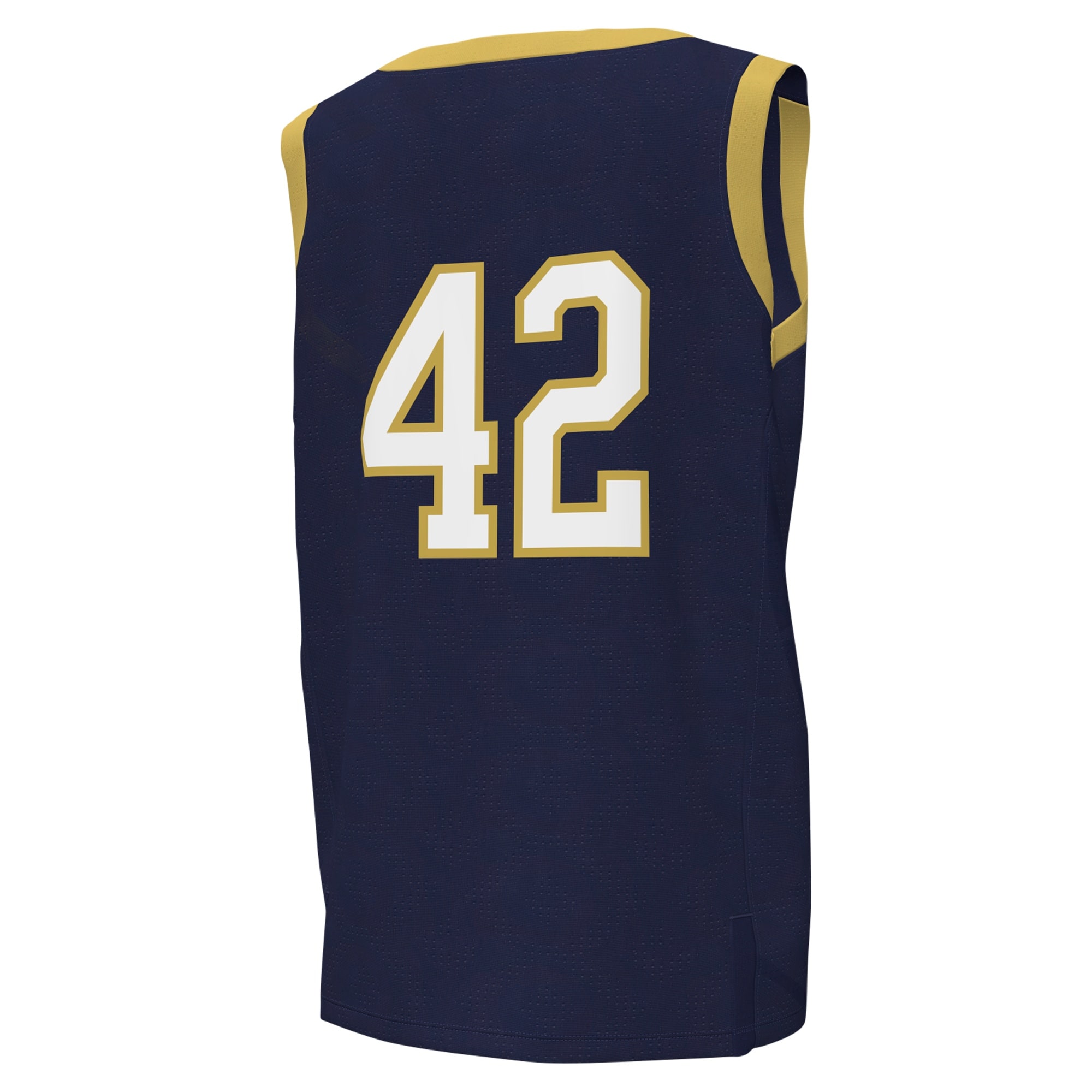 [NJP] #42Notre Dame Fighting Irish Youth Replica Basketball Jersey - Navy