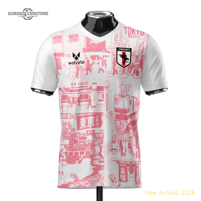 Samurai Blue Tokyo Heritage Football Jersey Red (wolvate) Adult Sho