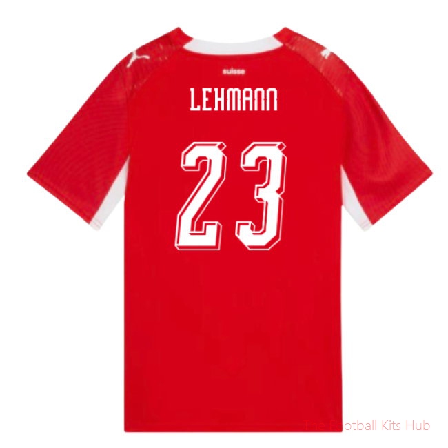 [LK] 2026/27 Switzerland Home Shirt (Kids) (Lehmann 23)