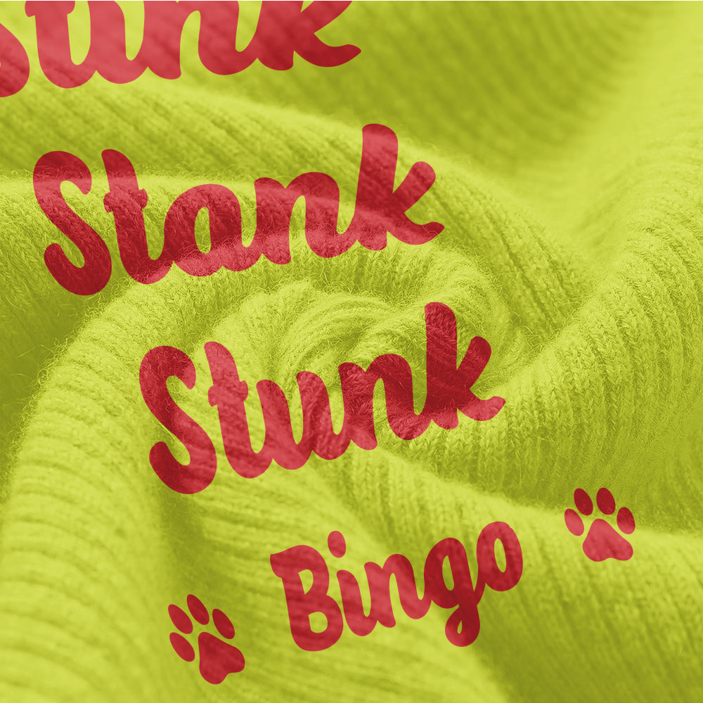 Stylish Inky - Personalized Wool Sweater For Frenchies for Dog Owners