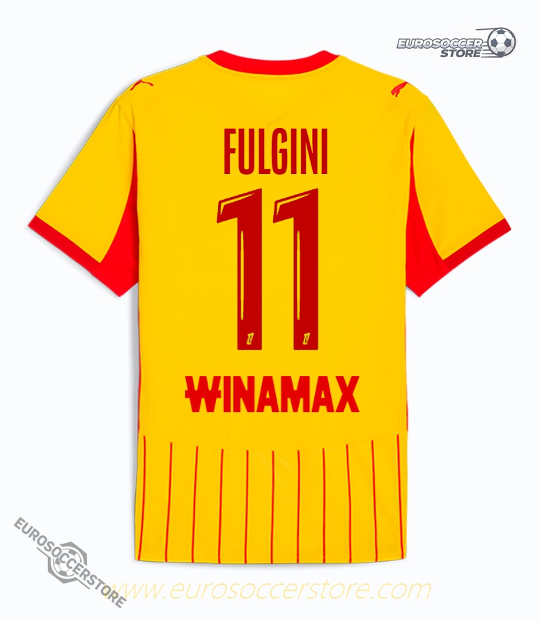FULGINI 11 RC Lens Home Jersey for the 25-26 Season