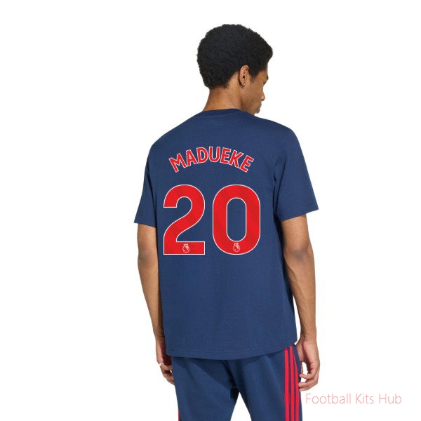 Football Team Arsenal 2026-2027 DNA Graphic Tee (Madueke 20)