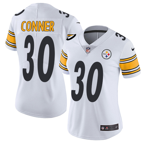 NFL P S Steelers #30 James Conner Limited White Jersey - Fan Favorite