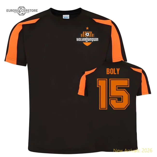 Superior Willy Boly Wolves Sports Training Kit (black) - Authentic Design