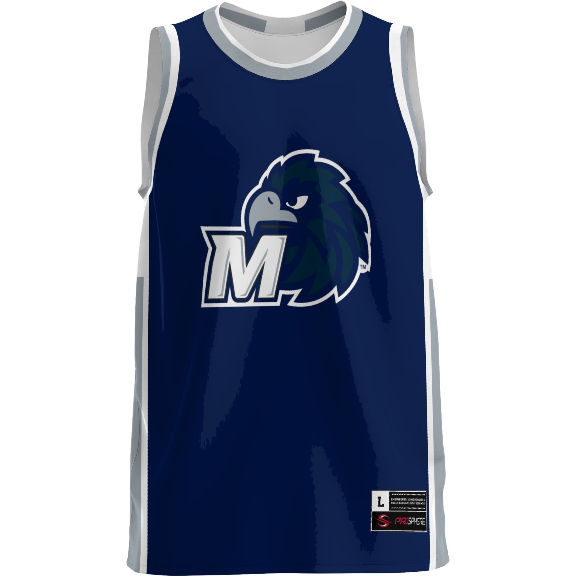 [DDG] Monmouth Hawks GameDay Greats Lightweight Basketball Jersey - Blue