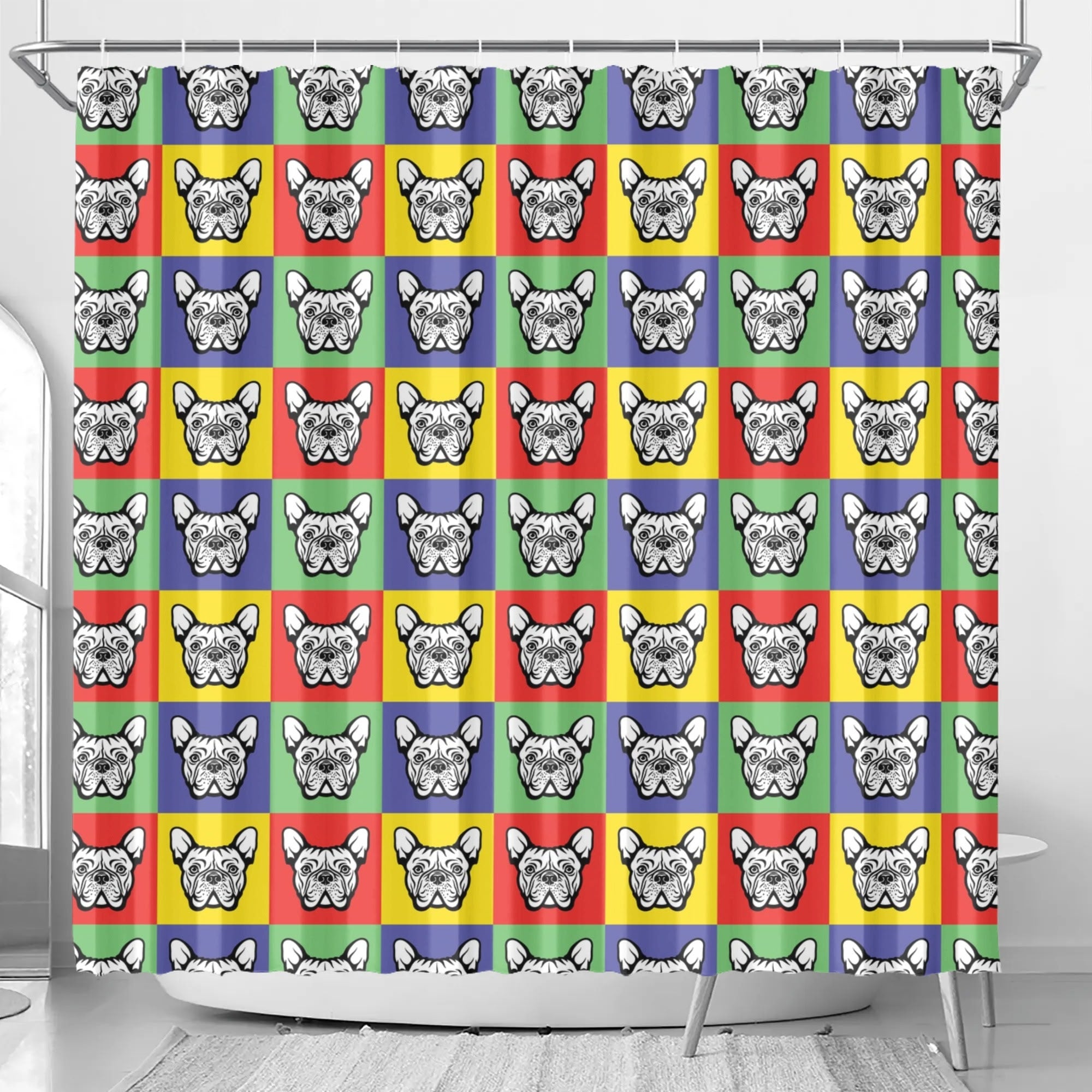 Culture-Inspired Nipsey - Shower Curtain For Frenchie Lovers for Daily