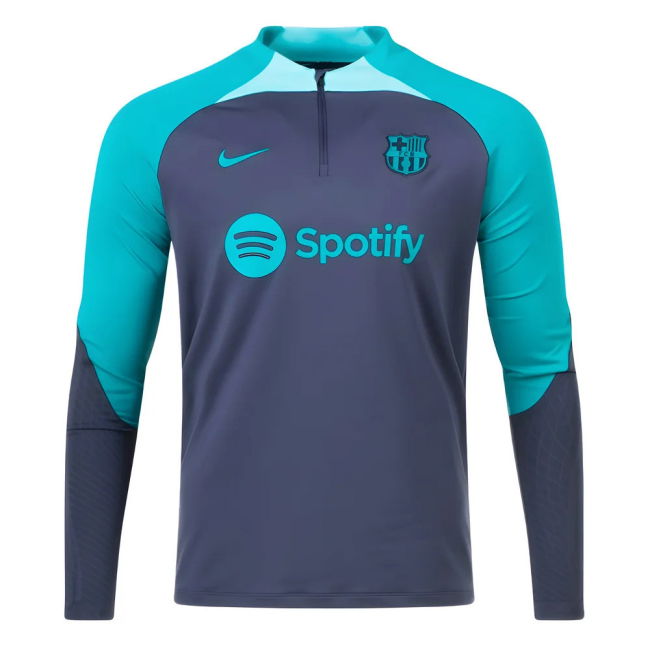Durable 2023-2024 Barcelona Football Shirt With Vintage Design