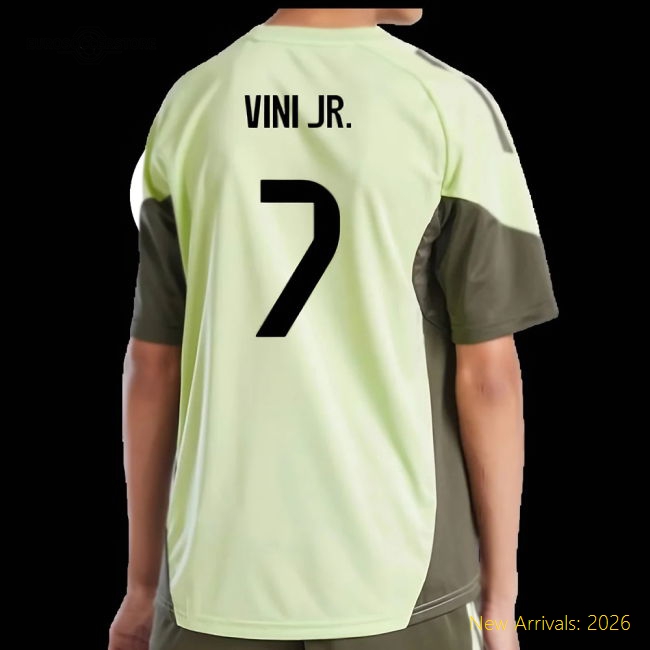 Football Team Kids Vini Jr. Child-friendly Jersey Dri-fit Easy-care