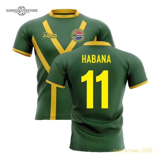 Superior 2025-2026 South Africa Springboks Flag Concept Rugby Shirt