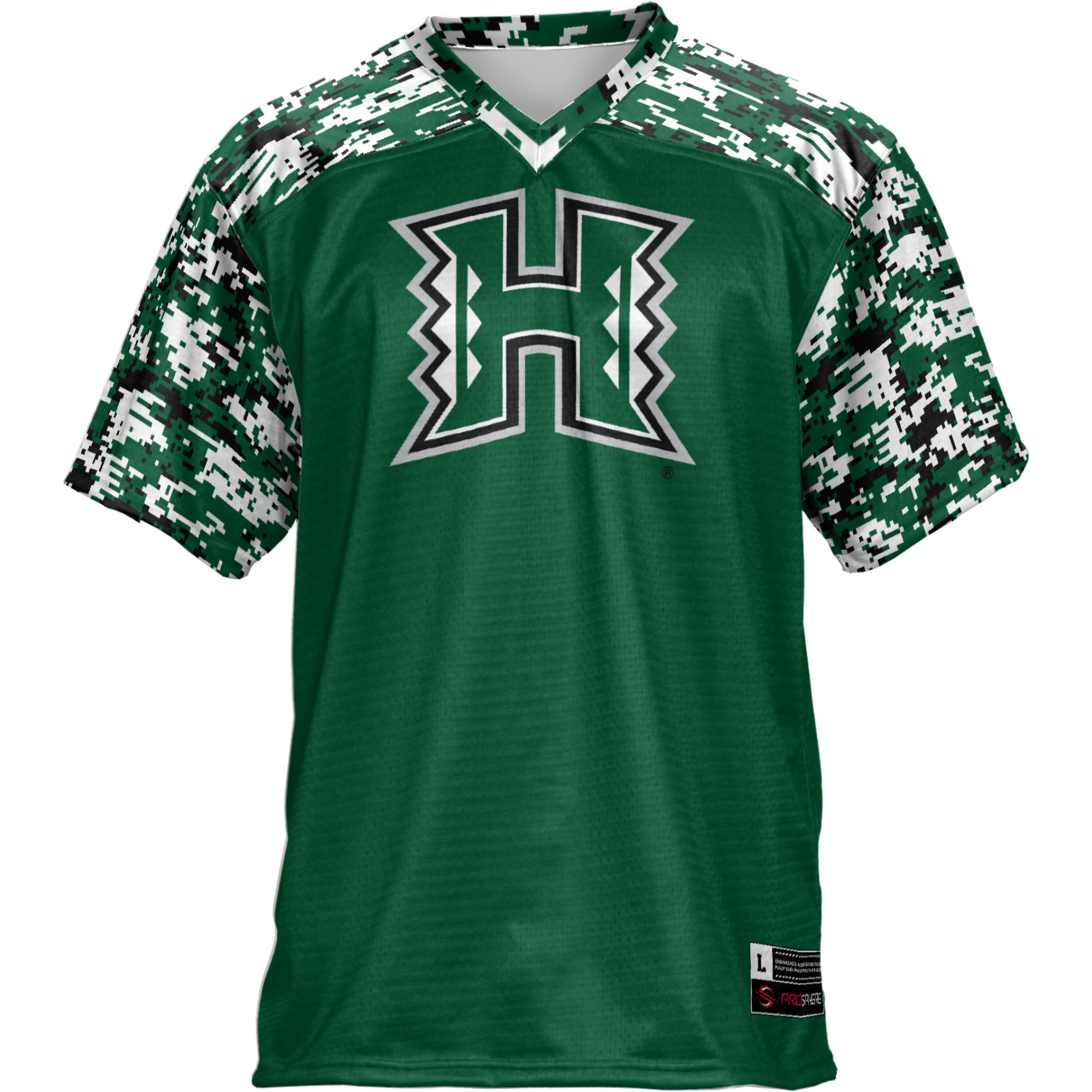 Hawaii Rainbow Warriors GameDay Greats 26/27 Football Jersey - Green