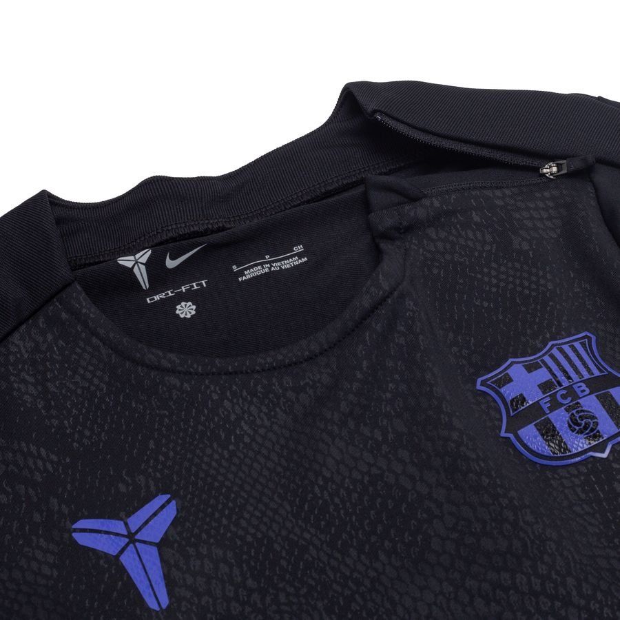 Barcelona Training Shirt Dri Fit Strike Crew Pre Match Away Jet Black/