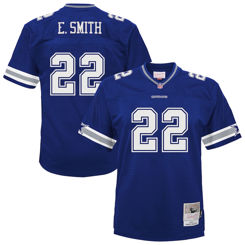 None Emmitt Smith DAL Cowboys Retro Authentic Jersey Game Day Wear
