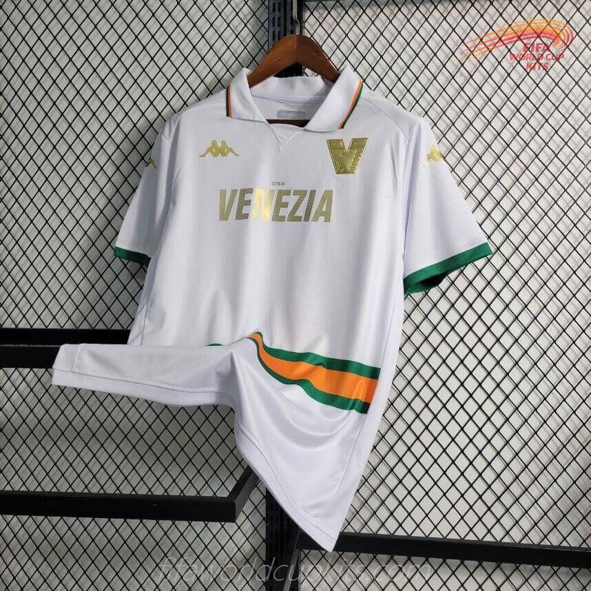 Venezia 23-24 Away White Football Kit