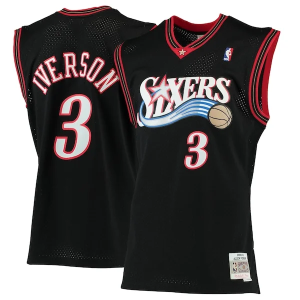 Allen Iverson PHI Pro-Grade Swingman Jersey - Value Pack