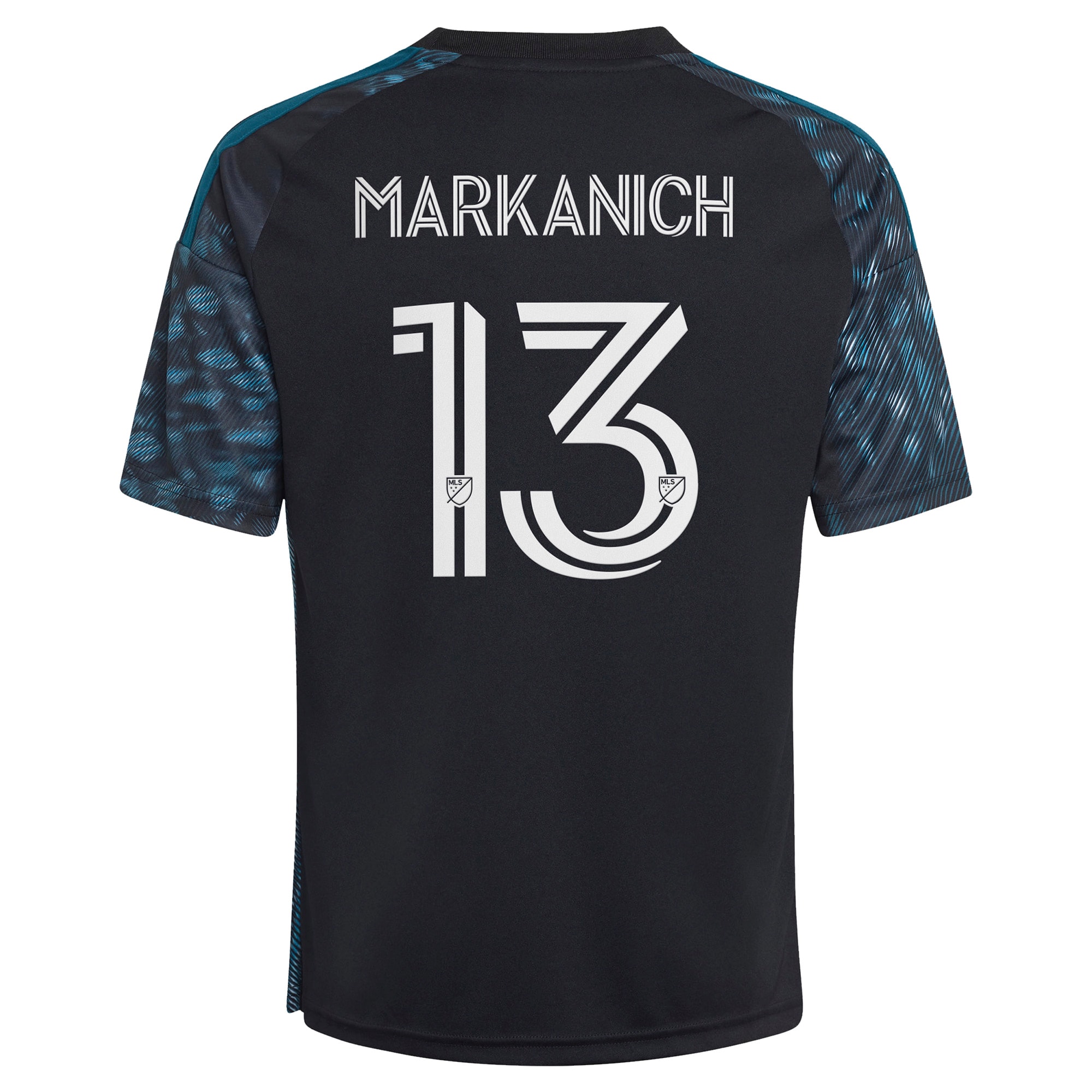 [SJH] Anthony Markanich Minnesota United FC Youth 2026 The Decade Kit Replica Jersey - Black