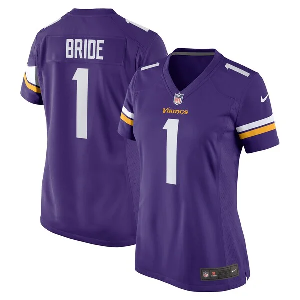 None Game NFL Jersey - Purple | Authentic Football Apparel | NFL Footb
