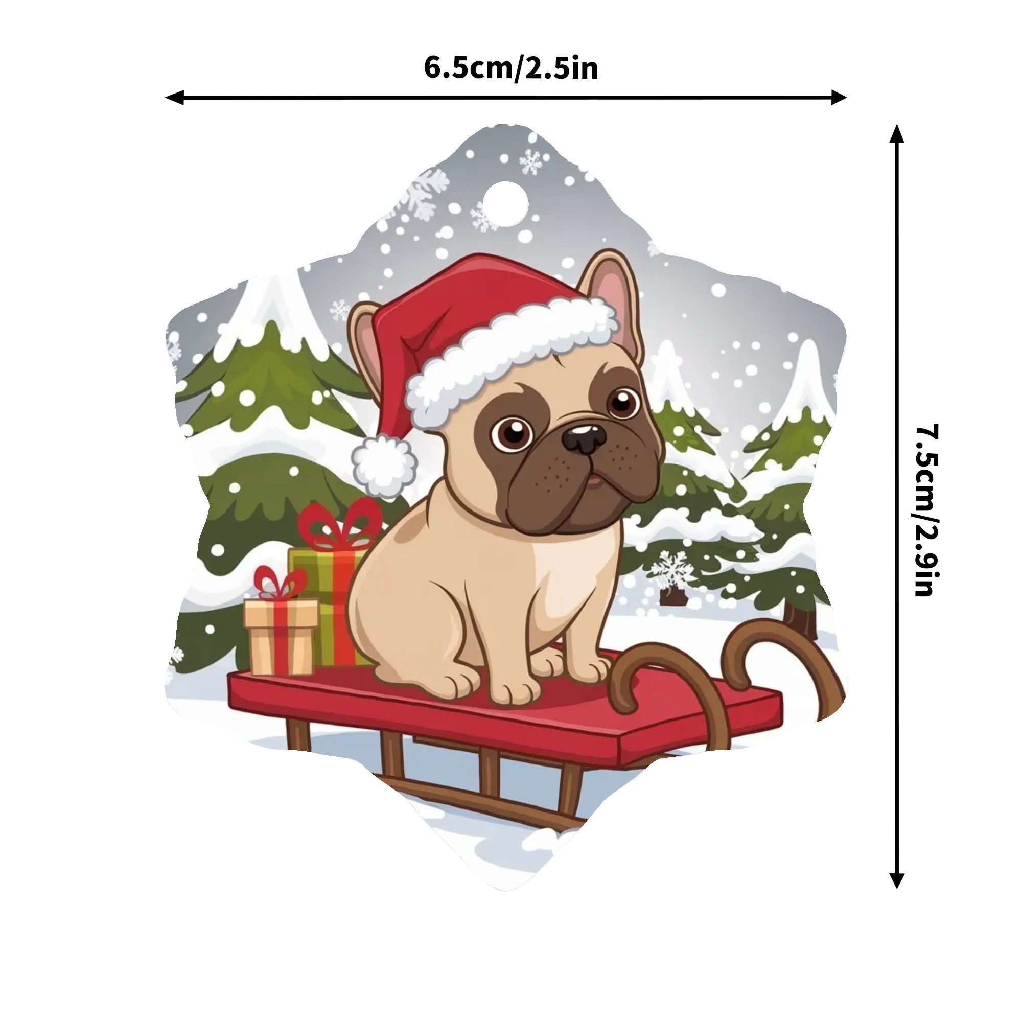 Warm Coco - Breed-specific Christmas Ornaments Outdoor Use