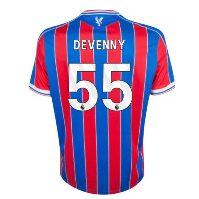 Die-hard Crystal Palace Crystal Palace Home Shirt Devenny #55 Dura...