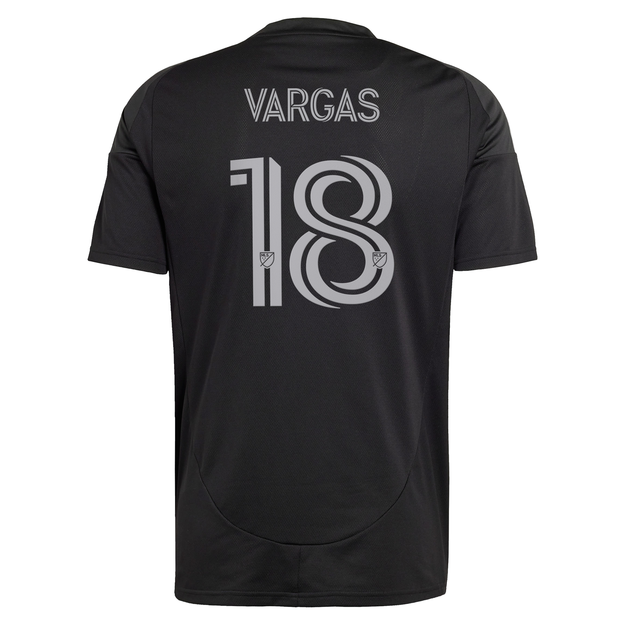 [LK] Kerwin Vargas Charlotte FC 2025 Fortress Kit Replica Jersey - Black