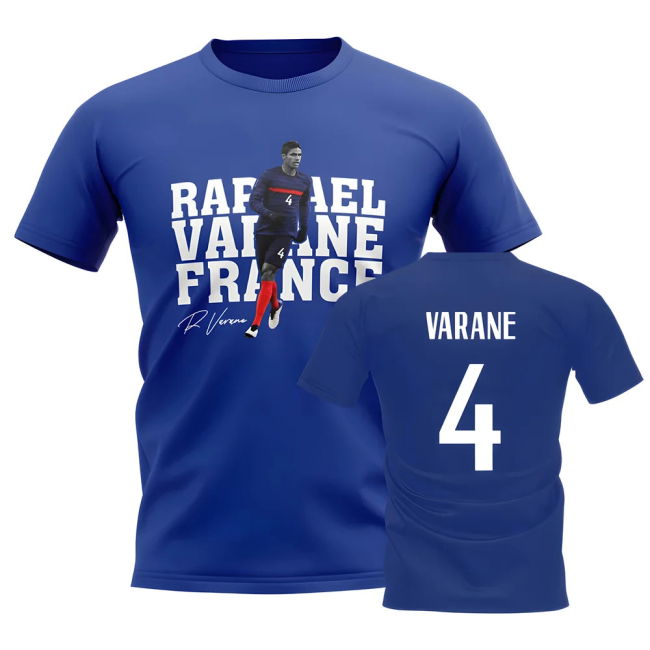Authentic Raphael Varane France Tournament Championship National