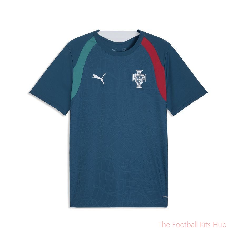 Portugal Training T-Shirt World Cup 2026 - Ocean Tropic/Silver Mist