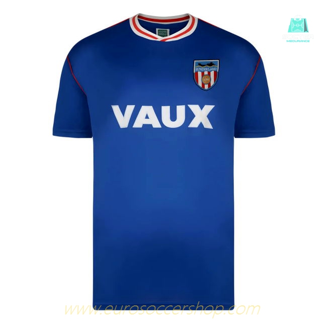 Score Draw Sunderland 1990 Away Football Shirt