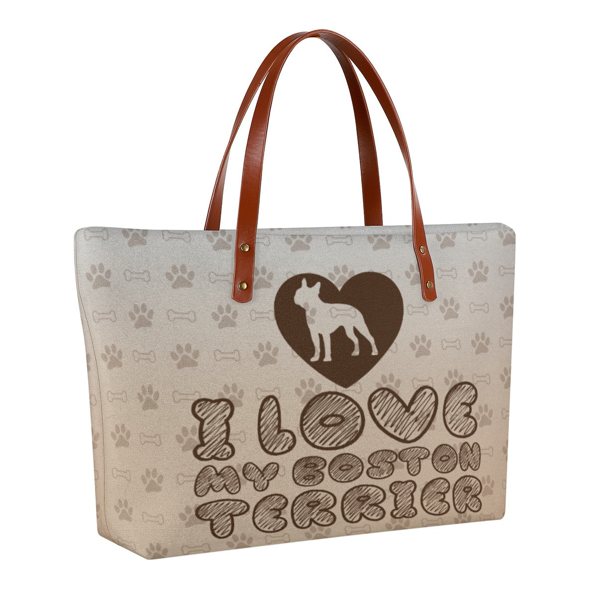 French Bulldog Lover Finn Women's Tote Bag For Boston Terrier Lovers Perfect Gift Idea