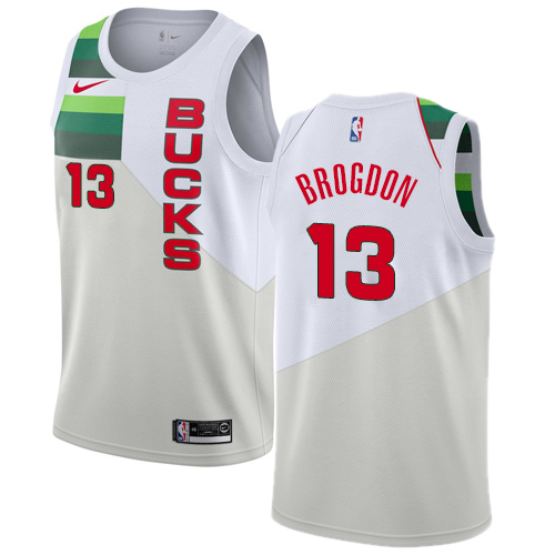 Bucks White Milwaukee Bucks #13 Nike Jersey - Reasonably Priced