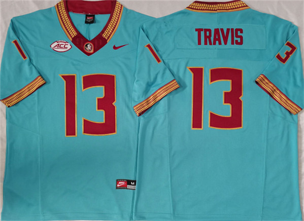 Men's None Game 2023 replica Jordan Travis #13 away jersey Jersey