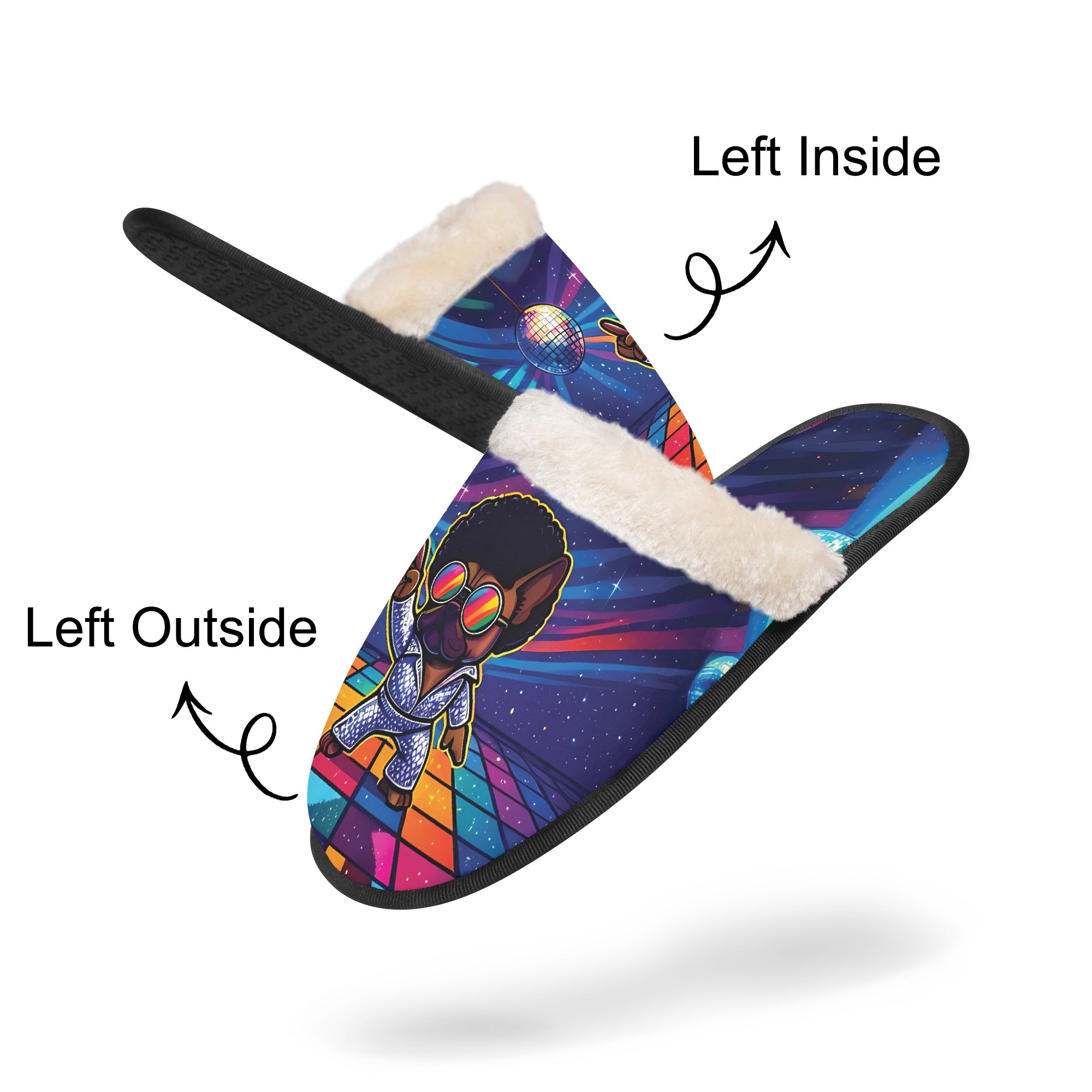 Daisy - Frenchie Lover Cozy Winter Slippers Everyday Use | Durable Build