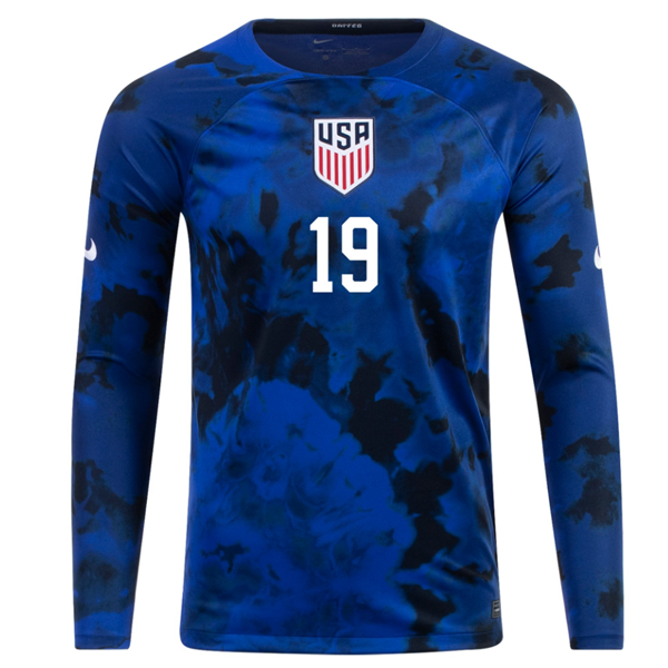 USA 2022-2023 Season Away Football Shirt –  Player Version S