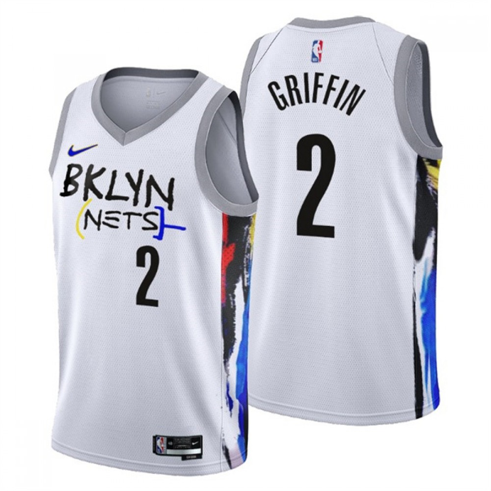 Premium 2 Brooklyn Nets White Jersey - City Edition - Fan Favorite