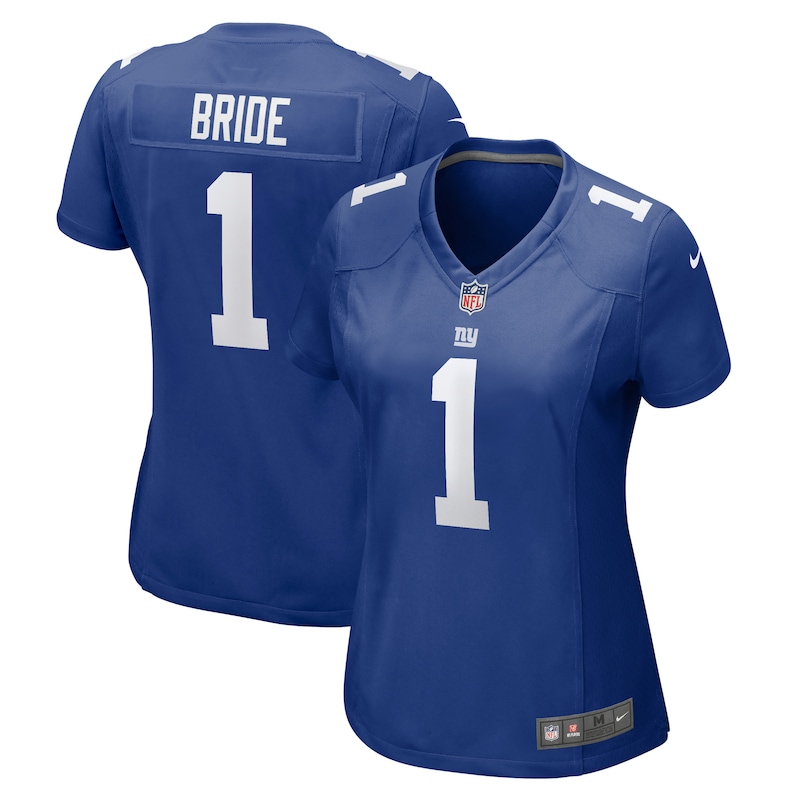 None Number 1 Bride New York Giants Fan Favorite Team Game Jersey