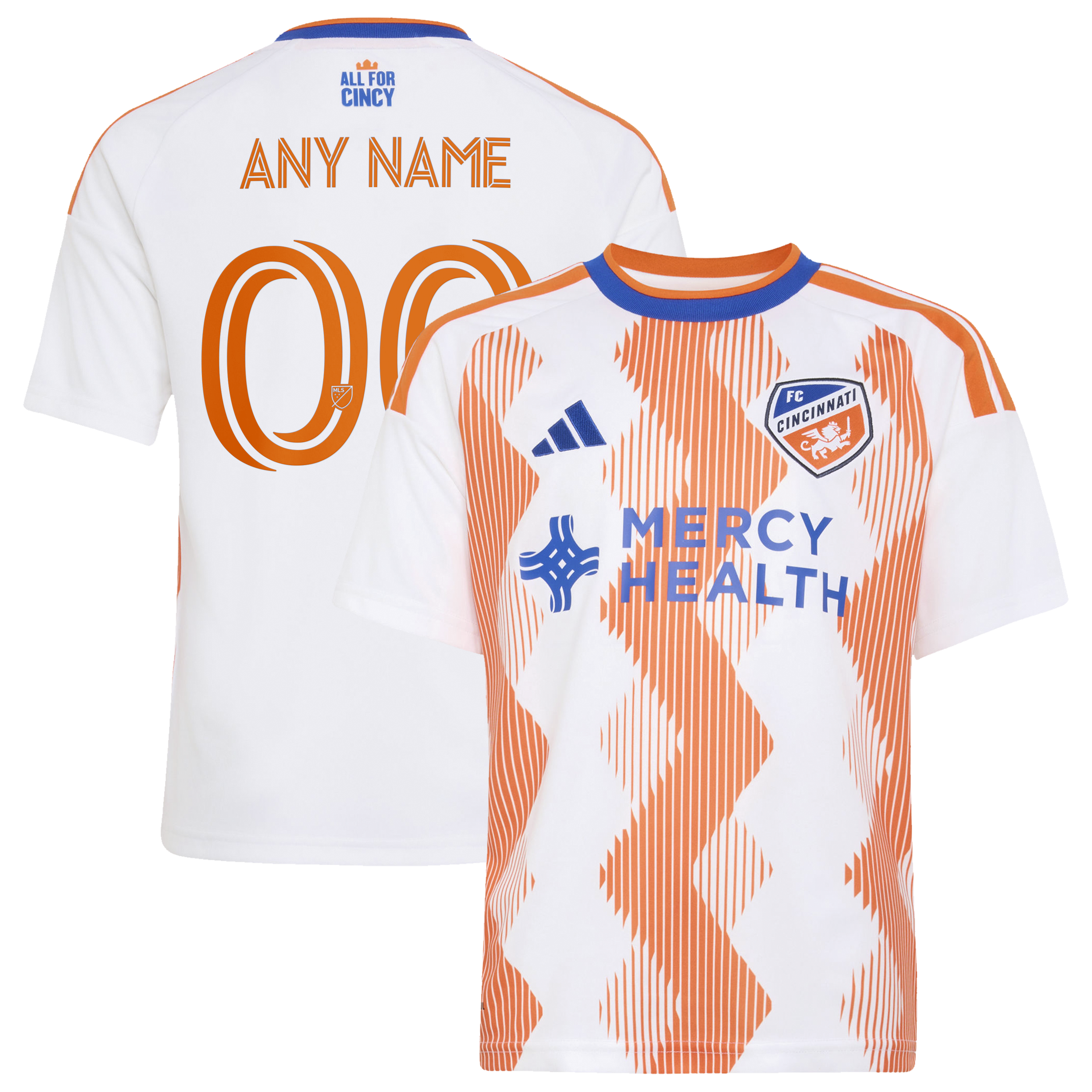 [SJH] FC Cincinnati Youth 2026 The Seven Hills Kit Replica Custom Jersey - White