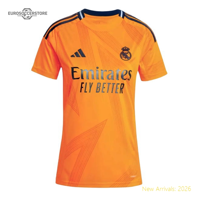 Real Madrid 2024-25 Away Fan Version For Women (Mbappe Soccer Jersey