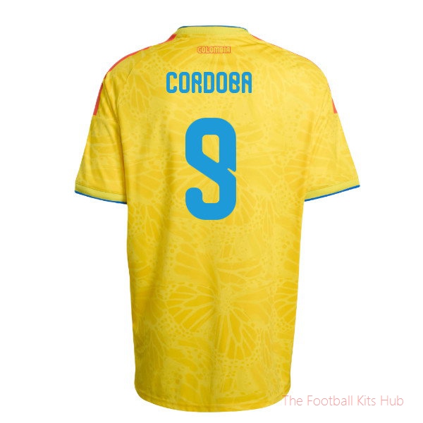 [LK] 2026/27 Colombia Home Shirt (Cordoba 9)