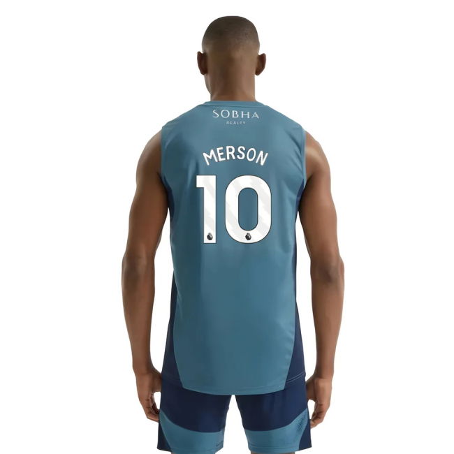 Arsenal Club Contemporary Home Match Shirt (Merson 10)
