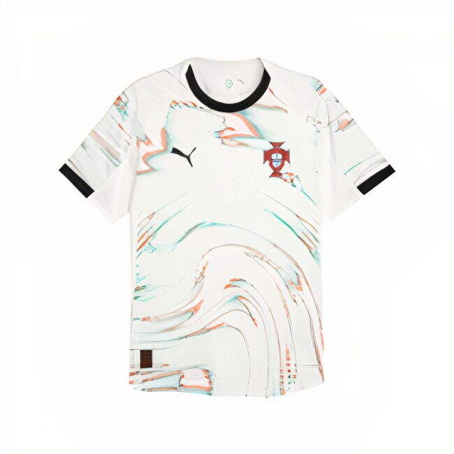Mall Discounts 2025-2026 Portugal Away Authentic Jersey Avant-garde