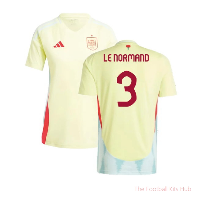 2024-2025 Spain Away Shirt (Ladies) (Le Normand 3)