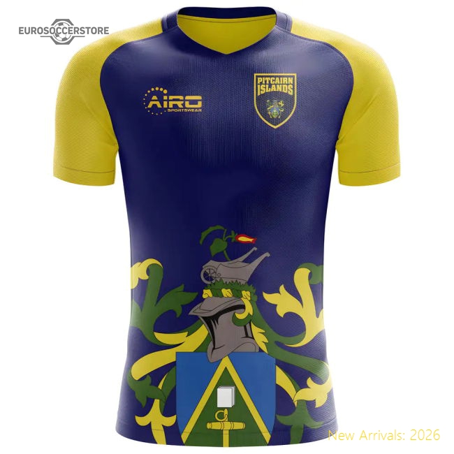 2025-2026 Pitcairn Islands Home Concept Football Shirt - Womens