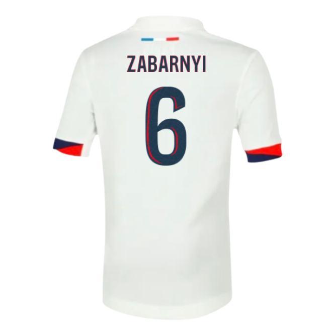 2025-2026 PSG Away Shirt (Sponsorless) - Kids (Zabarnyi 6)